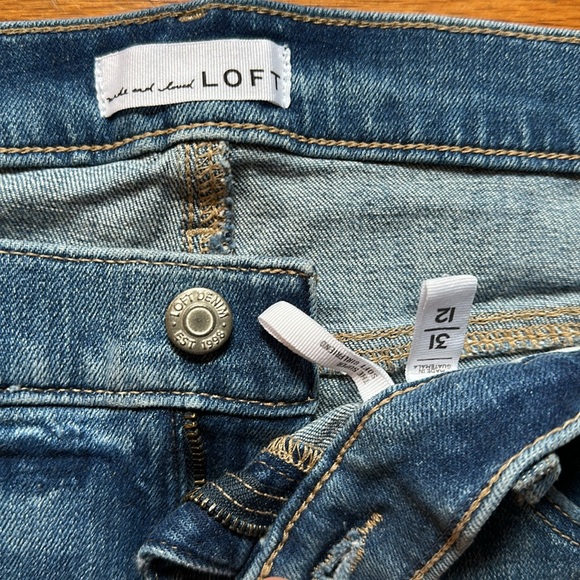 Loft Super Soft Girlfriend Jeans - Picture 2 of 2